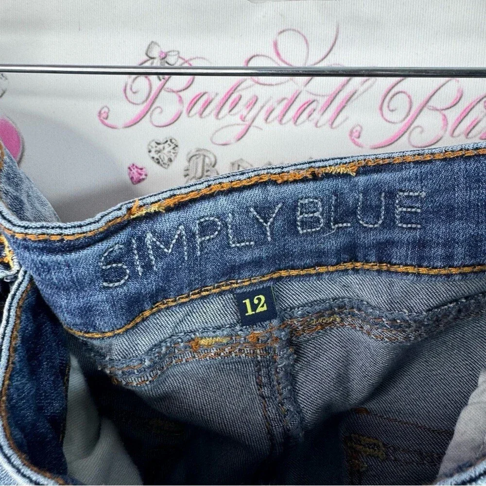 simply blue stylish denim